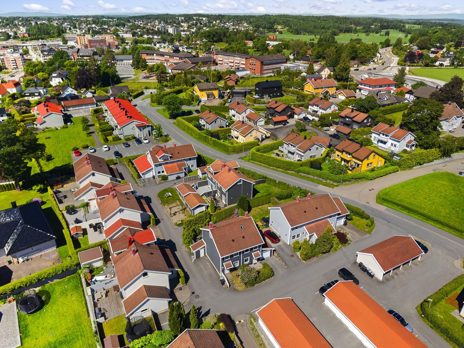 Dronefoto Galleribilde