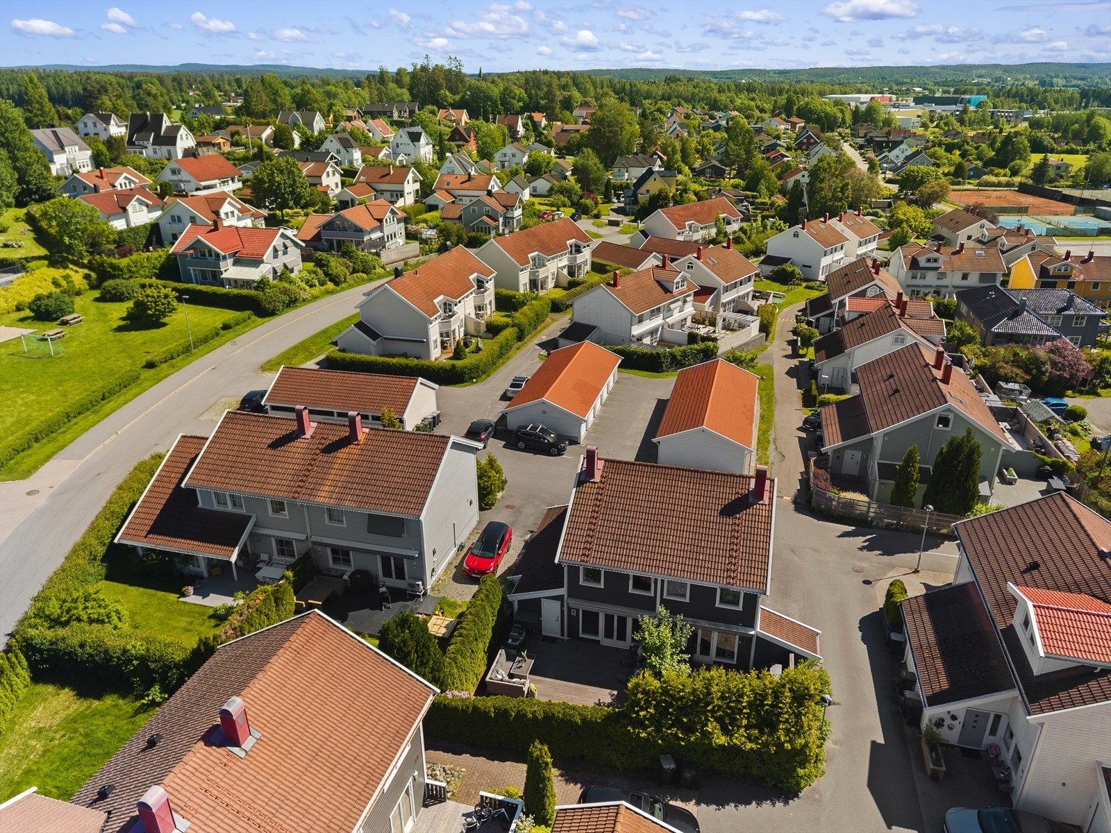 Dronefoto Galleribilde
