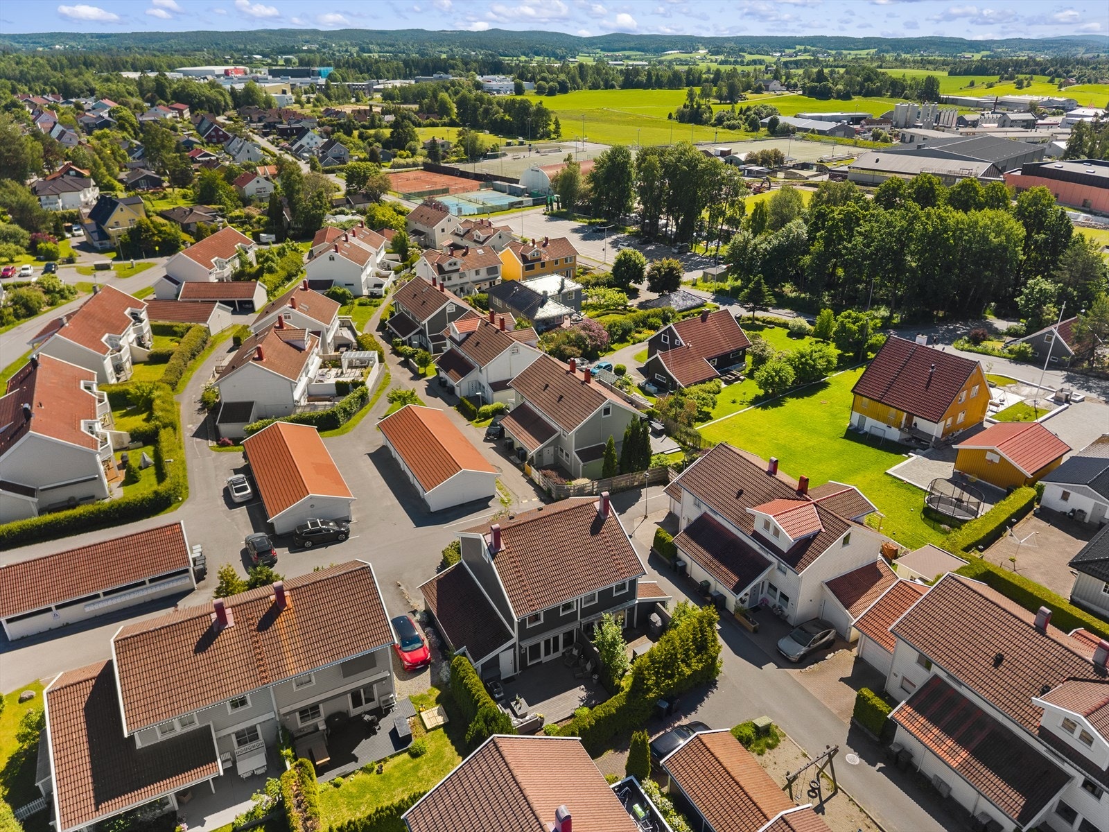 Dronefoto Galleribilde