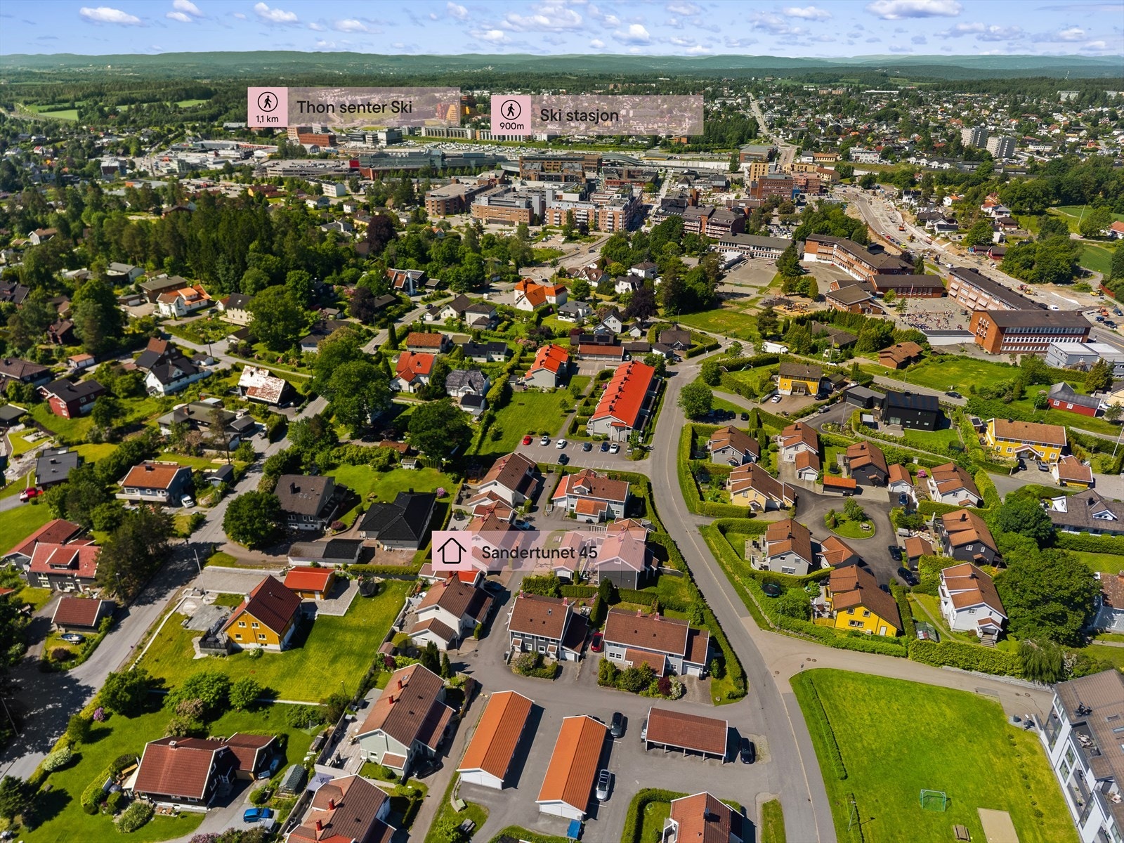 Dronefoto Galleribilde