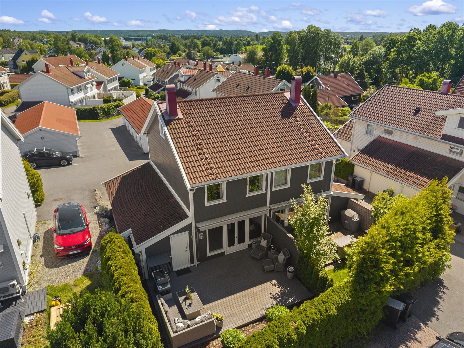 Dronefoto Galleribilde