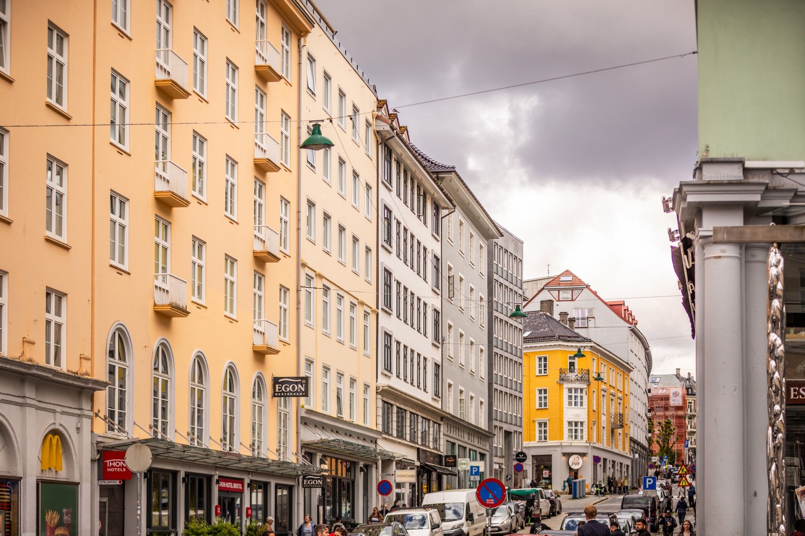 Borettslaget Markeveien 4A består av i alt 20 leiligheter fordelt over bygget 3. til 8. etasje. Galleribilde