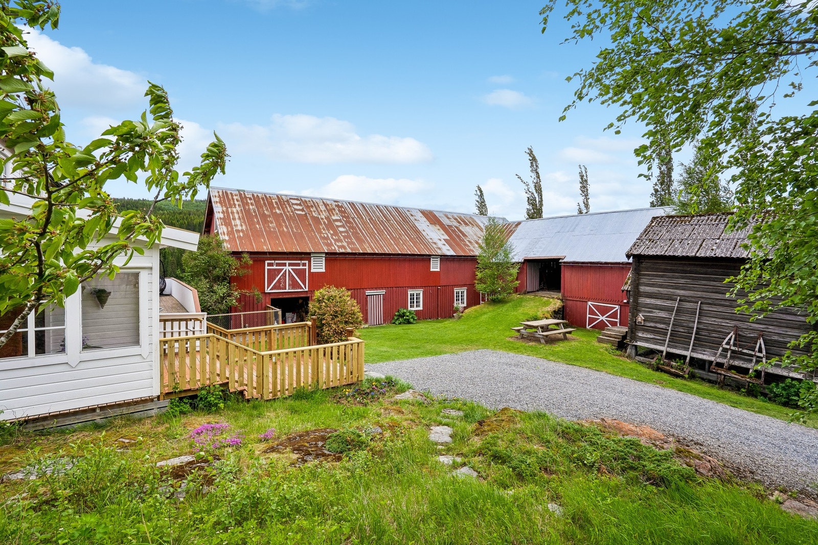Gårdsplass Galleribilde