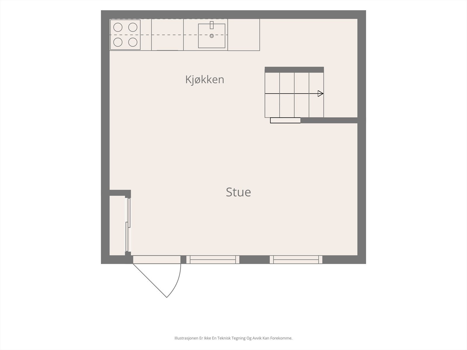 Plantegning 2.etasje Galleribilde