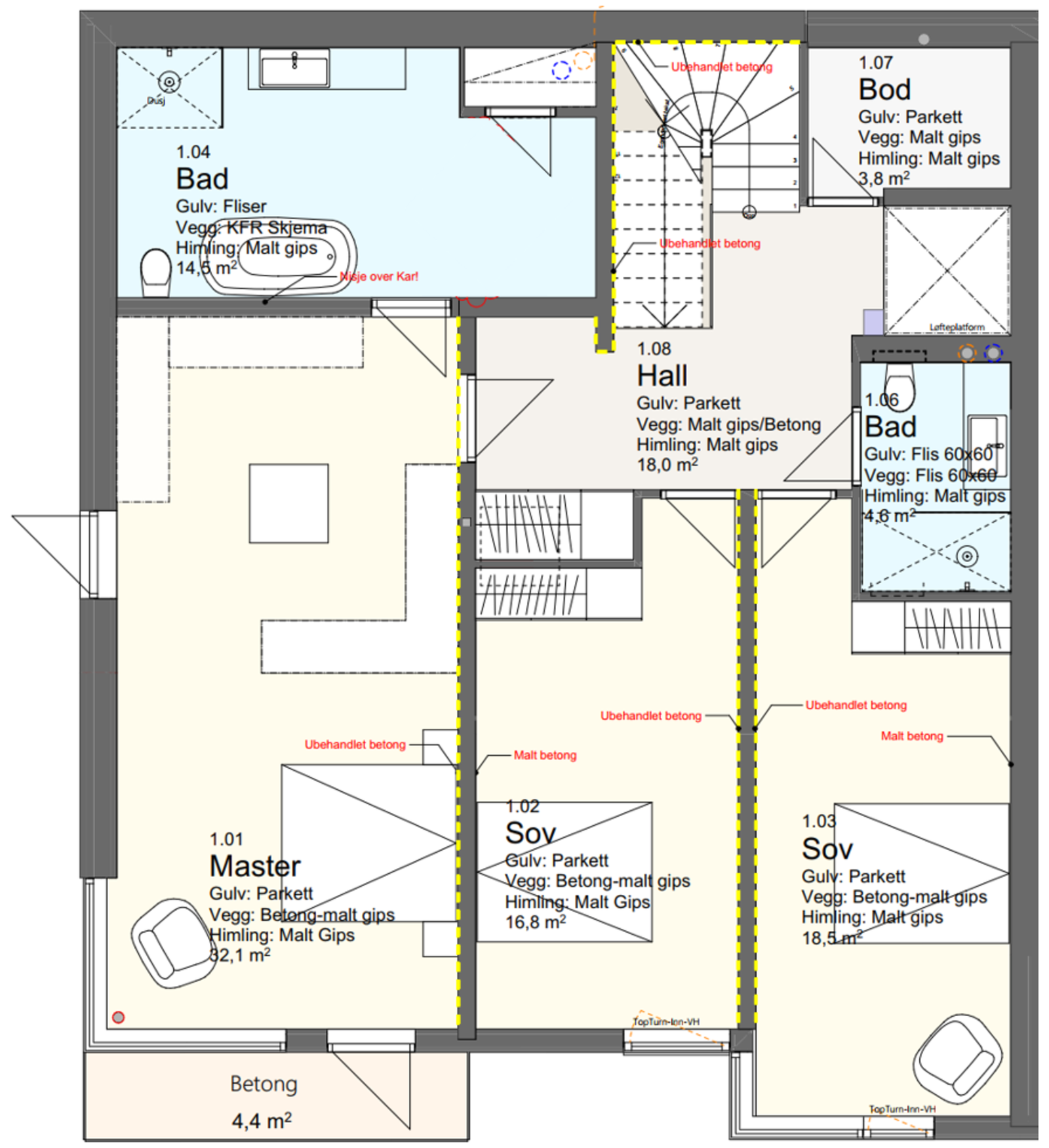 Plan 2. Galleribilde