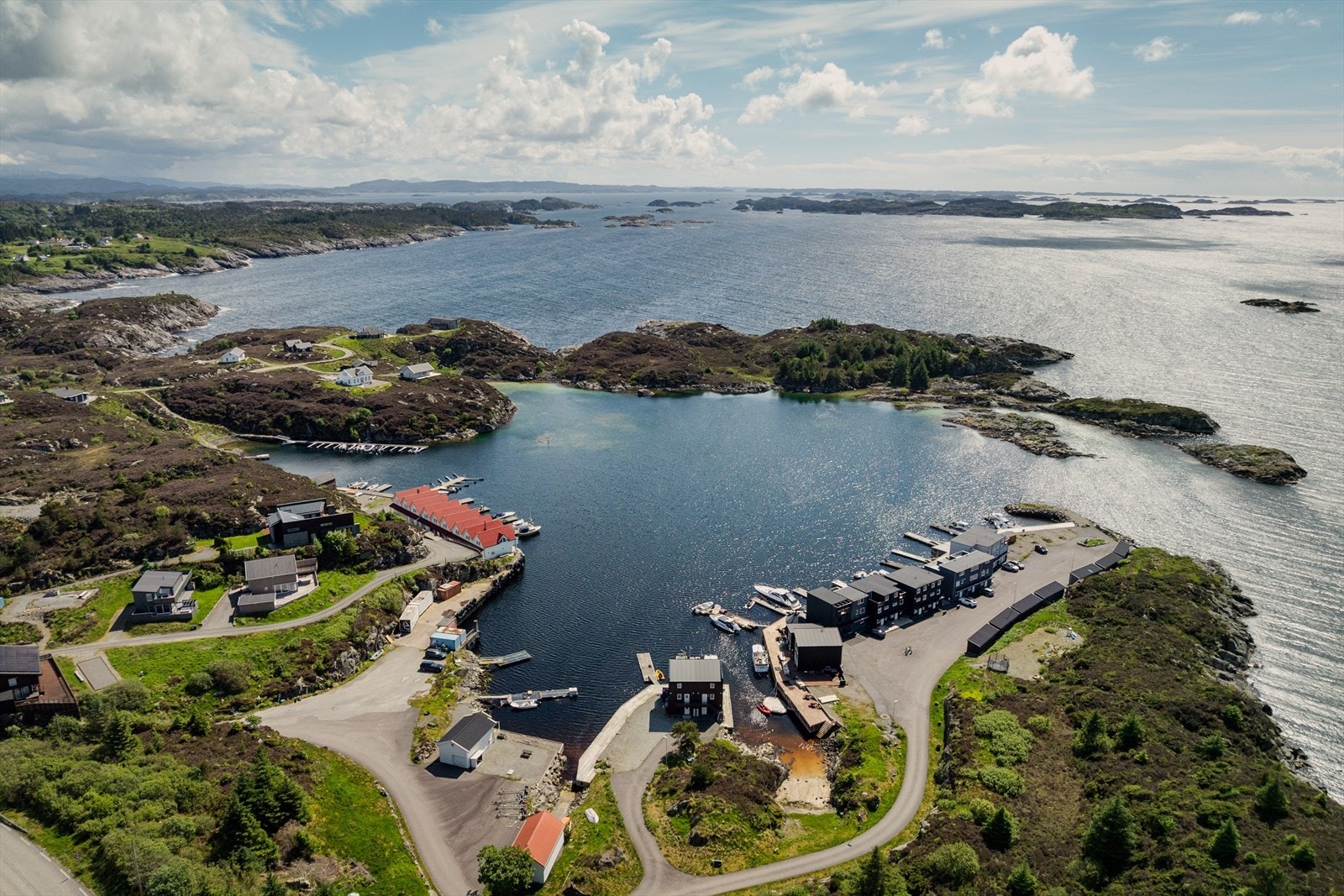 Nærområdet består i hovedsak av fritidsboliger Galleribilde