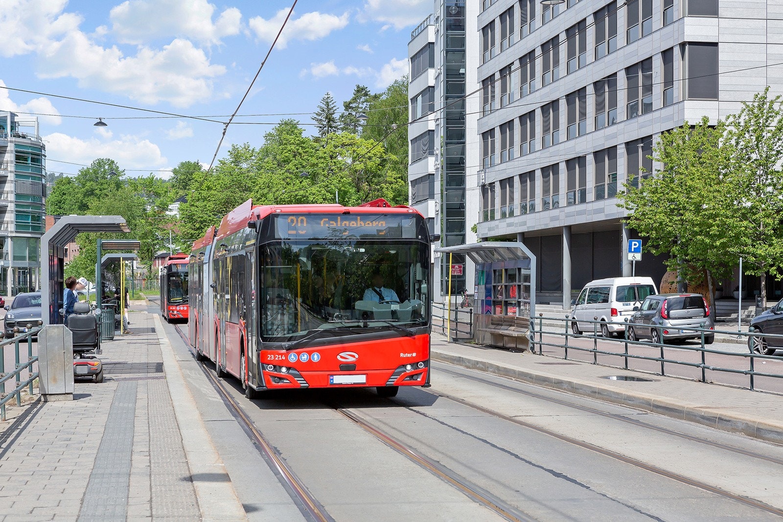 Thune Busstop Galleribilde