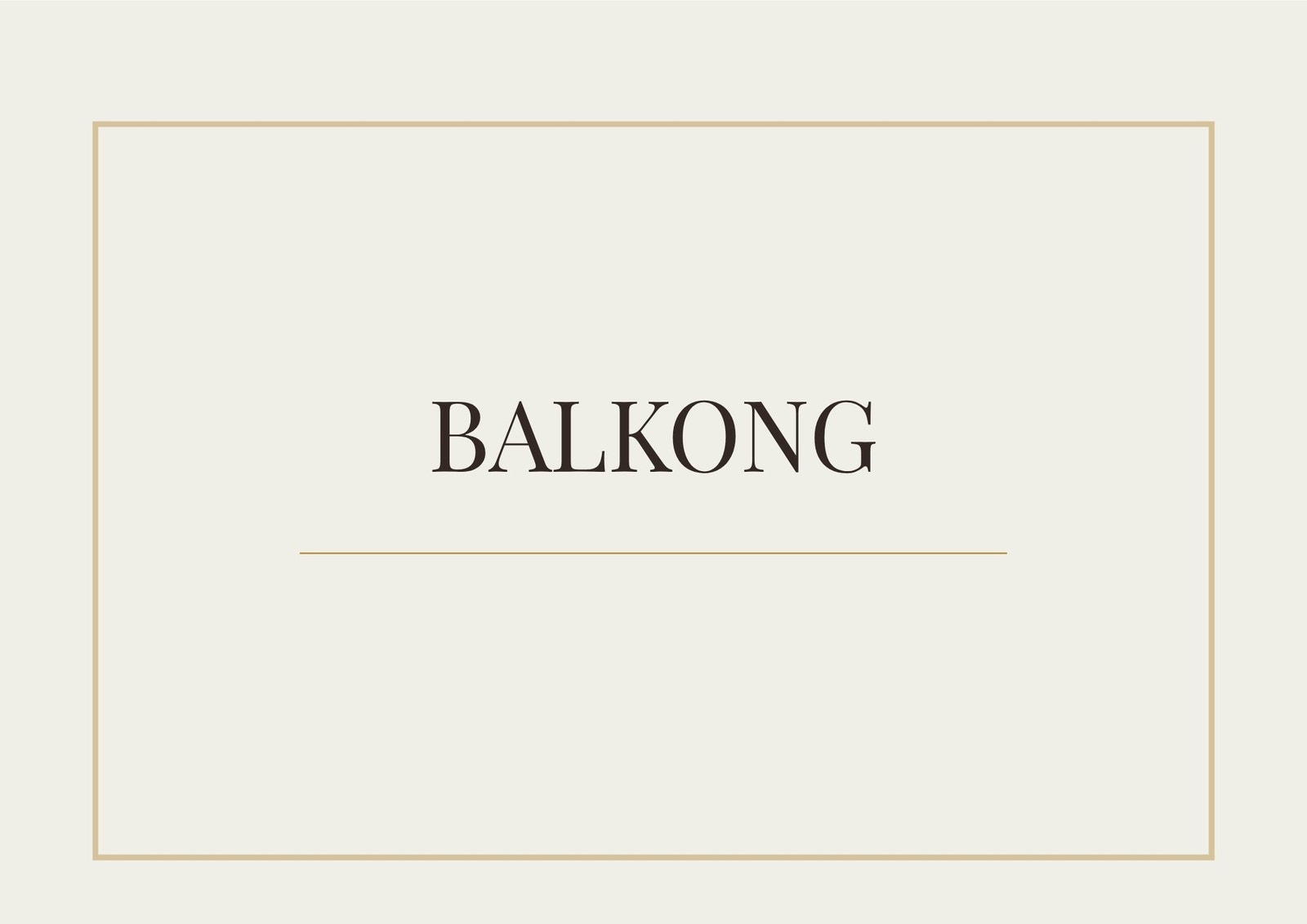 Balkong Galleribilde
