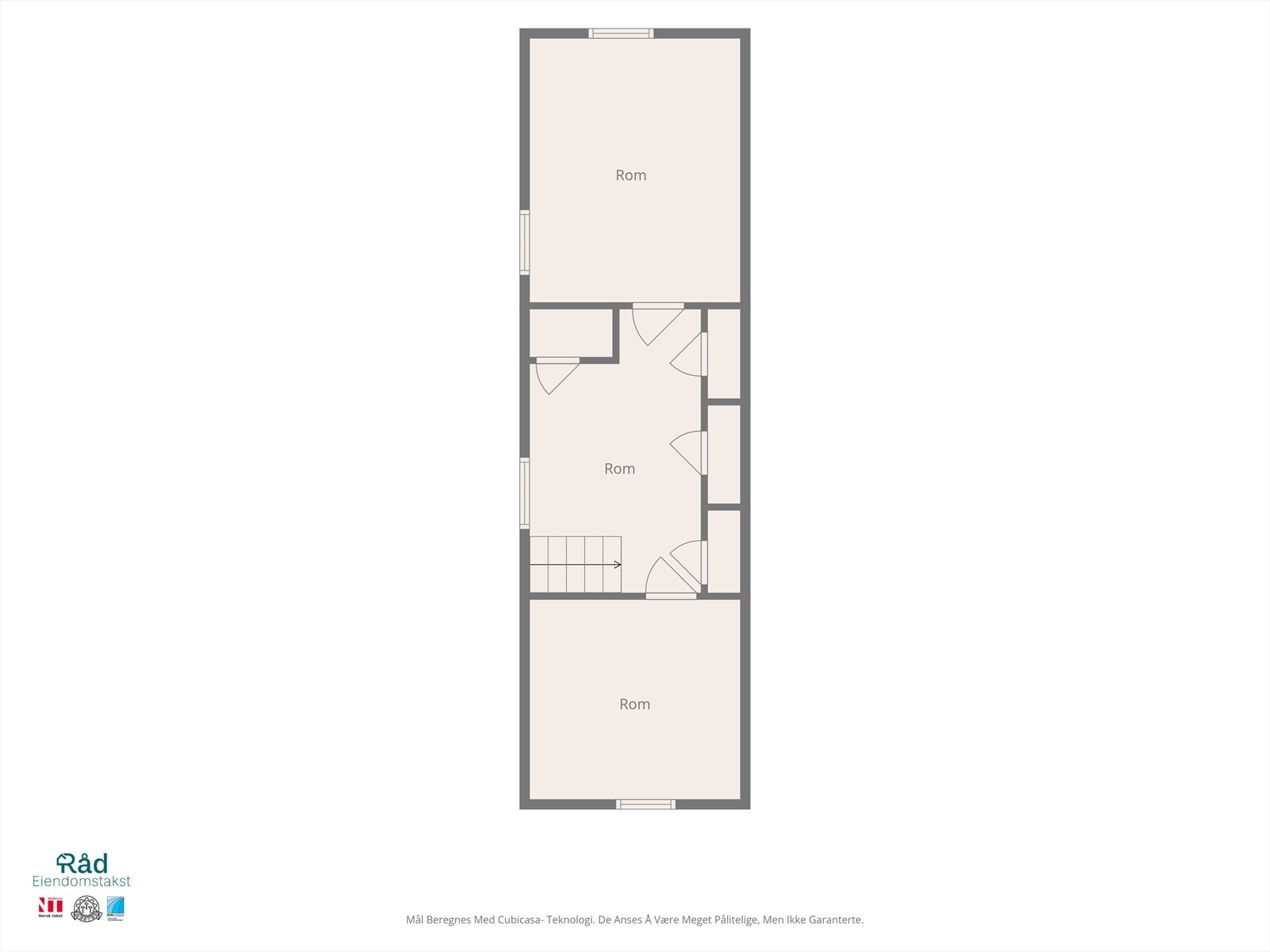 Loft, plantegning Galleribilde