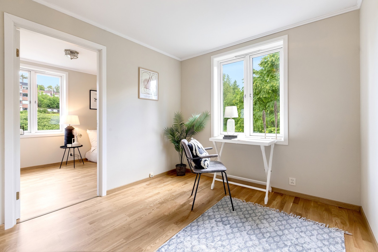 Fleksibelt rom med mange bruksmuligheter Galleribilde