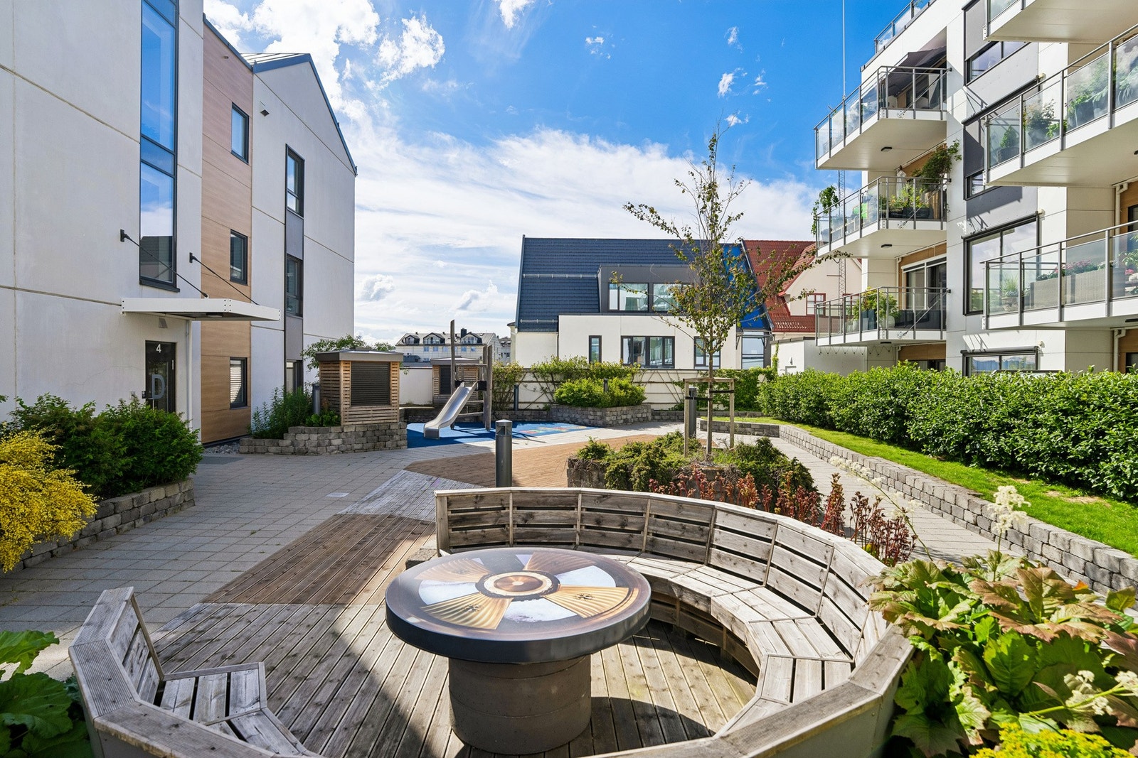 Pent opparbeidet og velholdt fellesareal. Galleribilde
