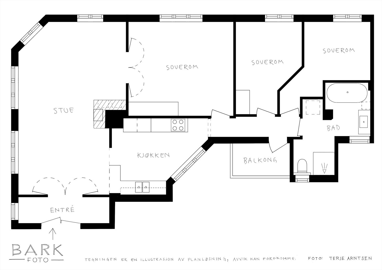 - Plantegning - Galleribilde