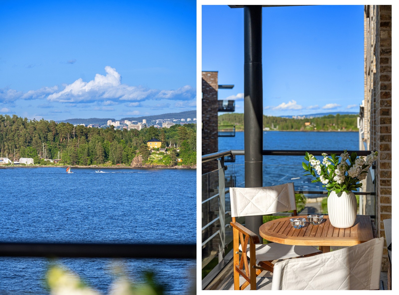 En av svært få 2-roms leiligheter på Lysaker brygge med sjøutsikt! Galleribilde