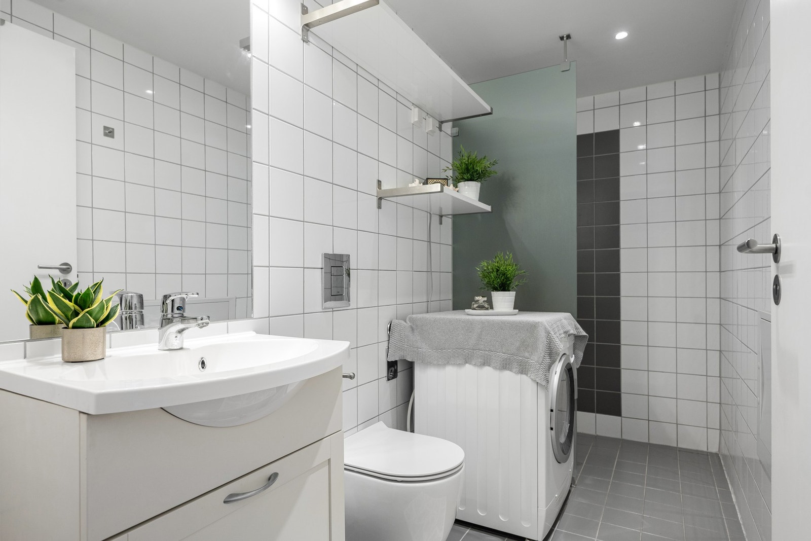 Opplegg for vaskemaskin Galleribilde