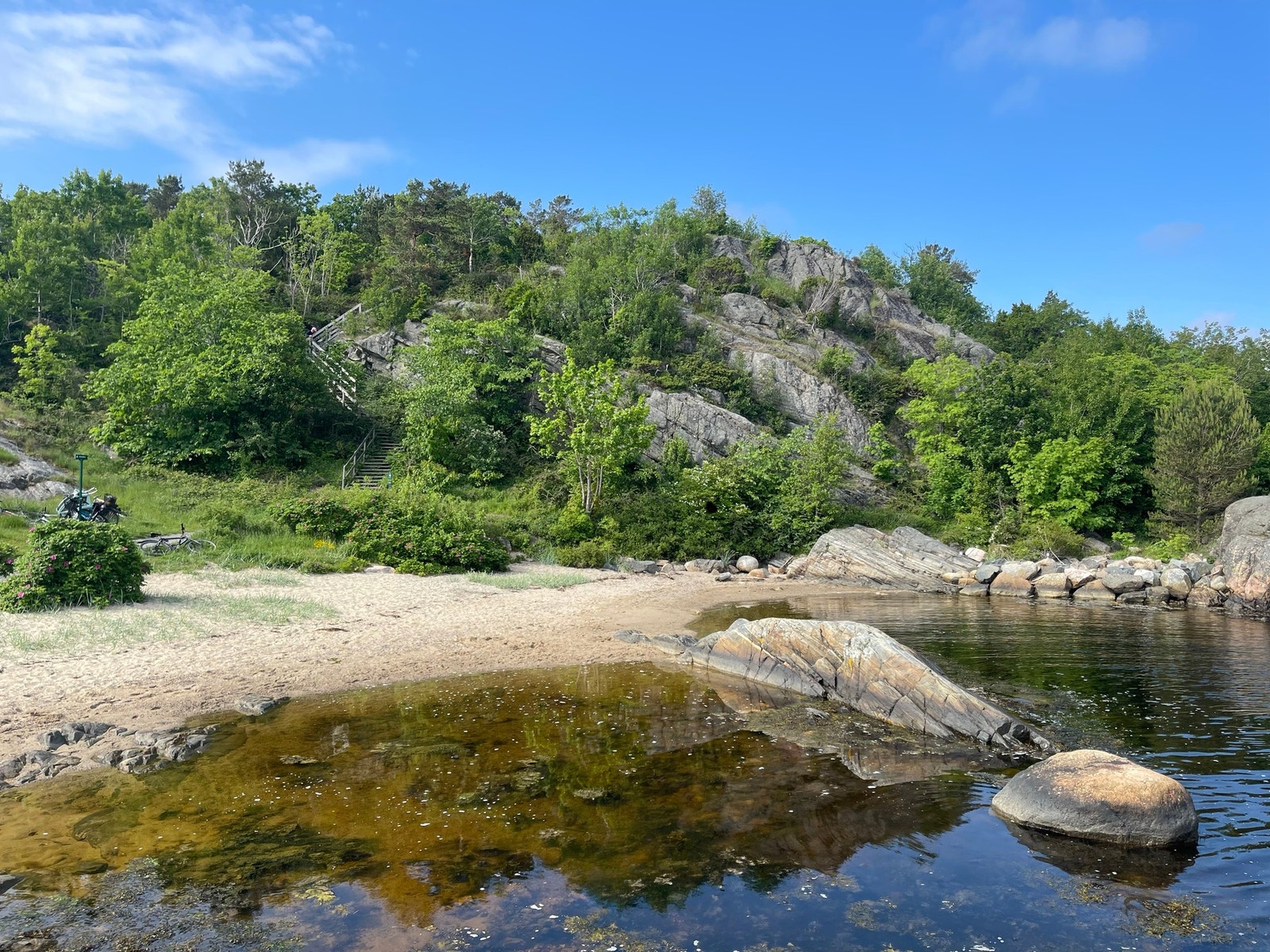 Selgers bilde fra Bertes hvor det er flotte sandstrender Galleribilde