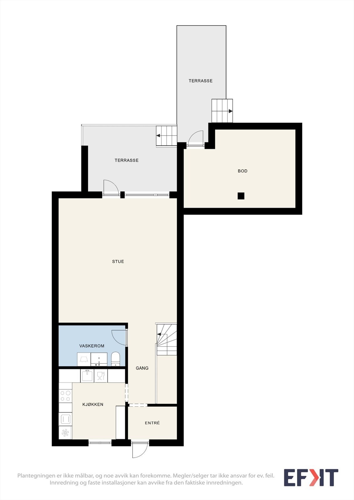Plantegning 3.etg Galleribilde