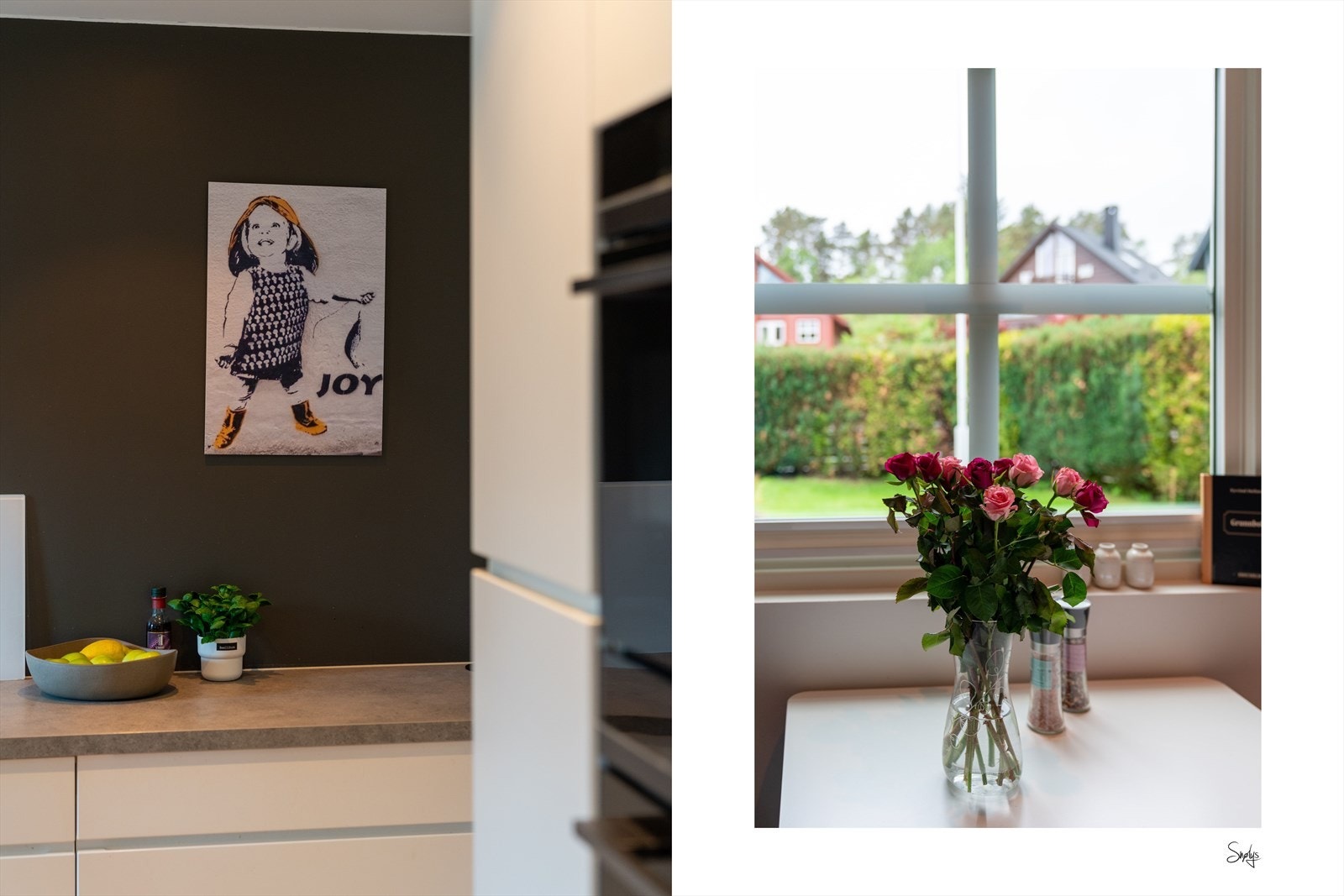 Plass til spisebord på kjøkkenet. Galleribilde