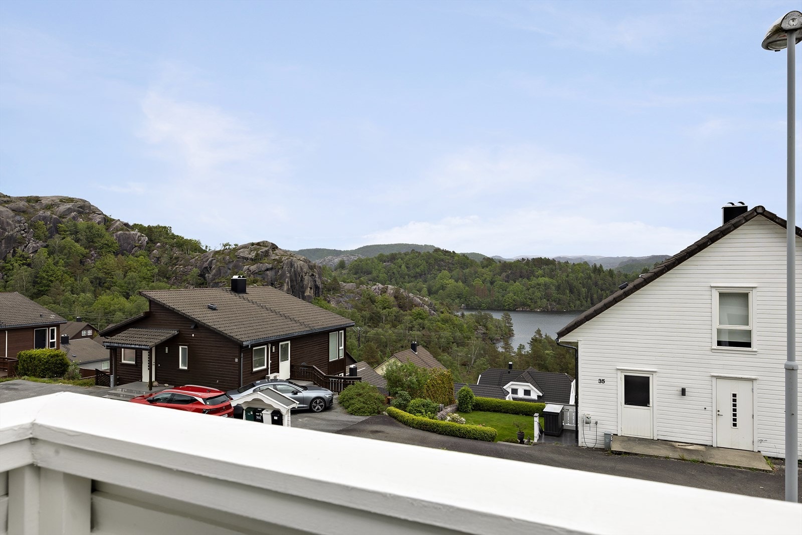 Fin utsikt Galleribilde