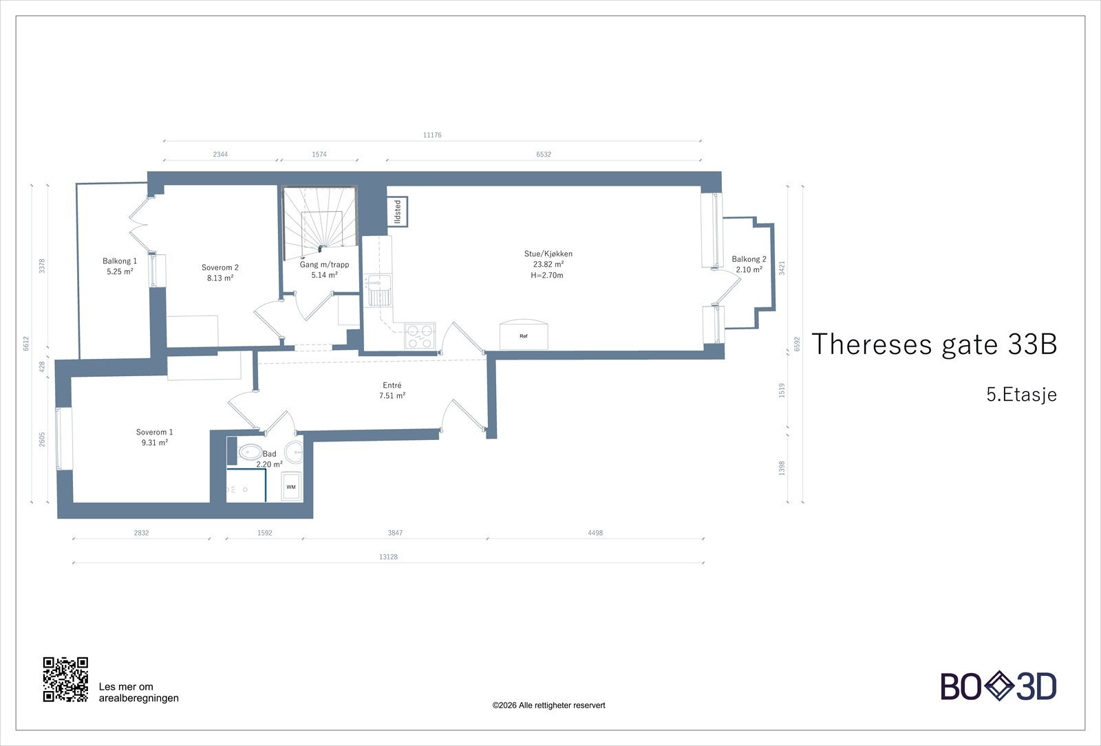 Plantegning - Hovedplan Galleribilde