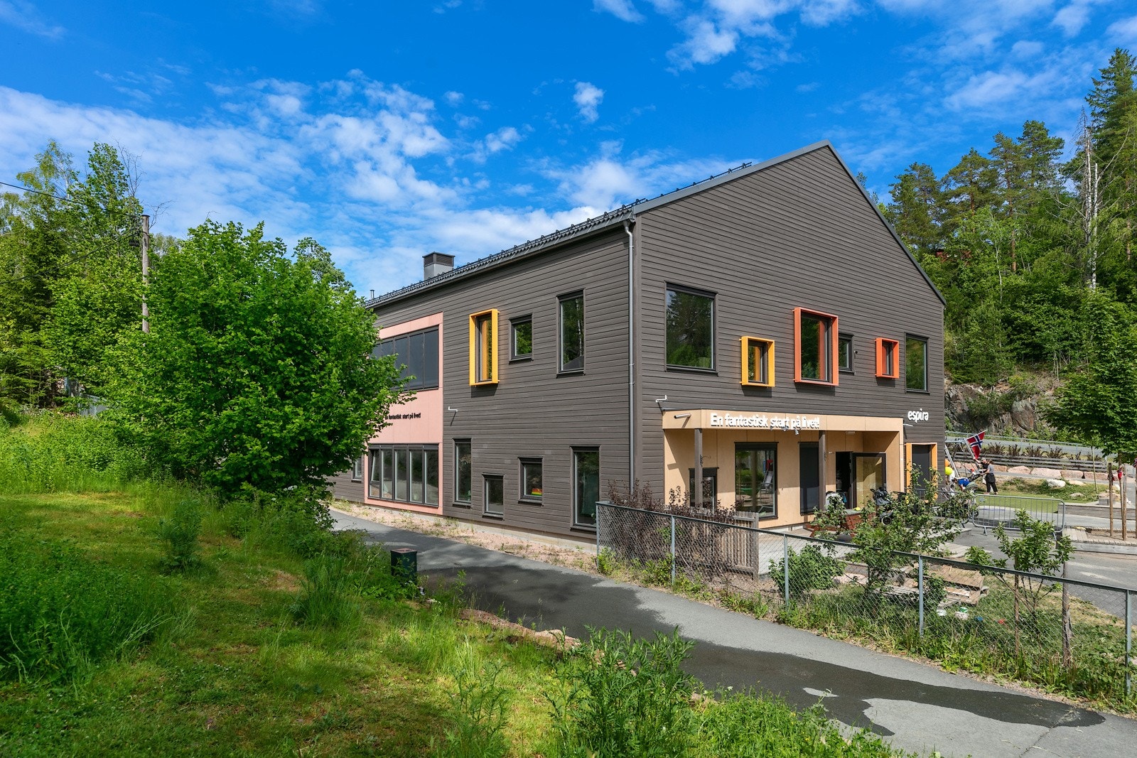 Espira Årosfjellet, en av to barnehager i området Galleribilde
