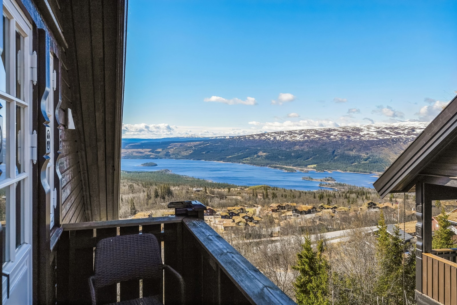 Balkongen utenfor soverom Galleribilde