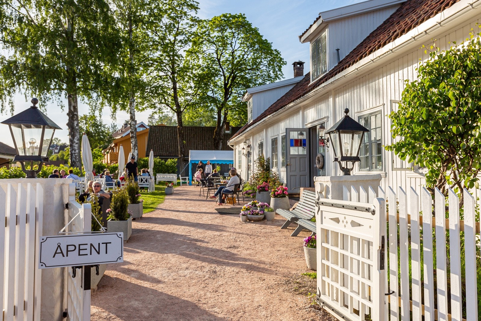 Sætre gård spisested/cafe. Galleribilde
