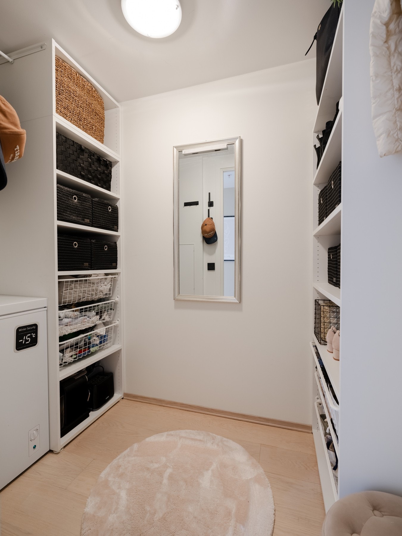 I tilknytning til entréen er det en praktisk innvendig bod. Galleribilde