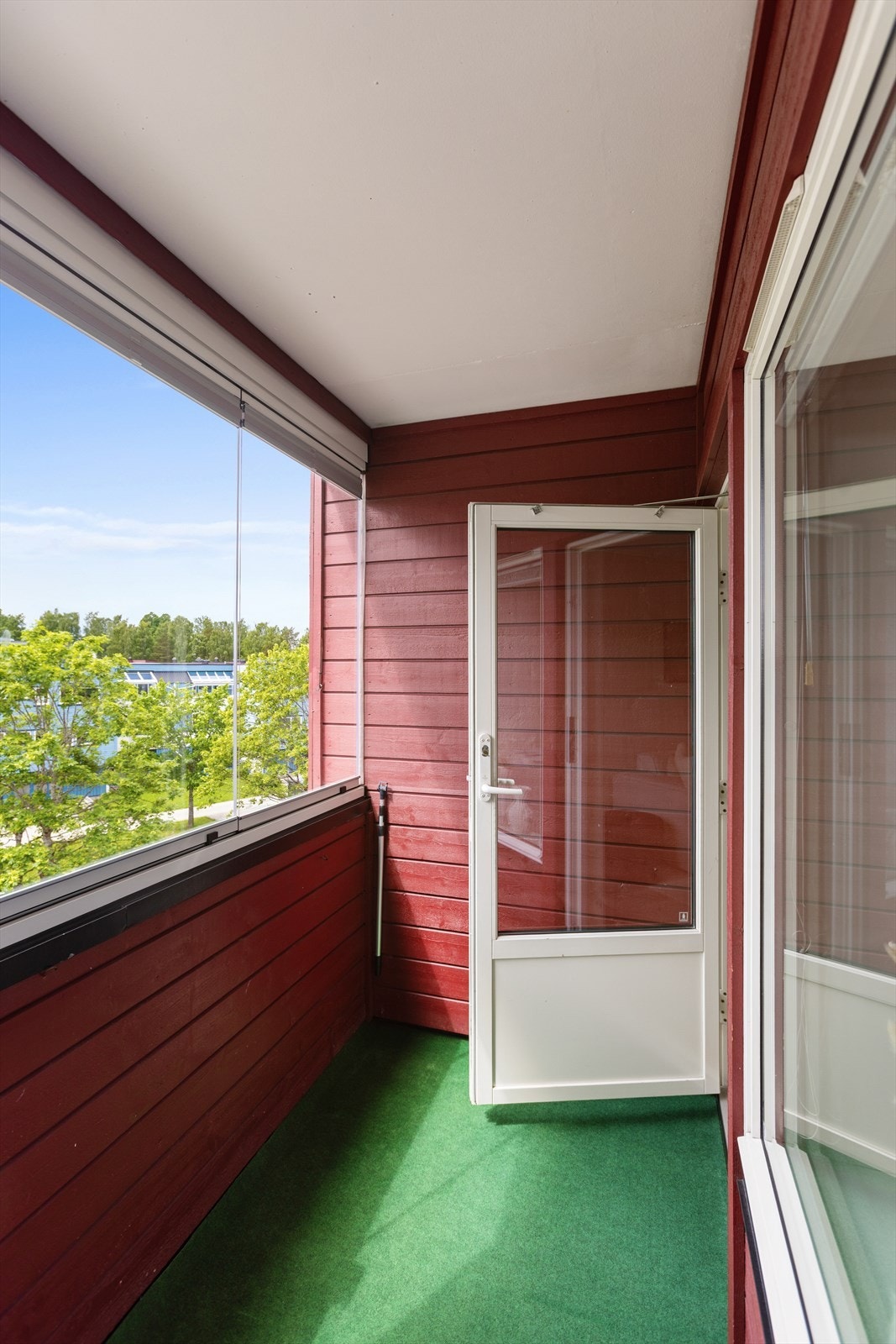 Innglassingen gir ly for vind og forlenger brukstiden utover i sesongen. Galleribilde