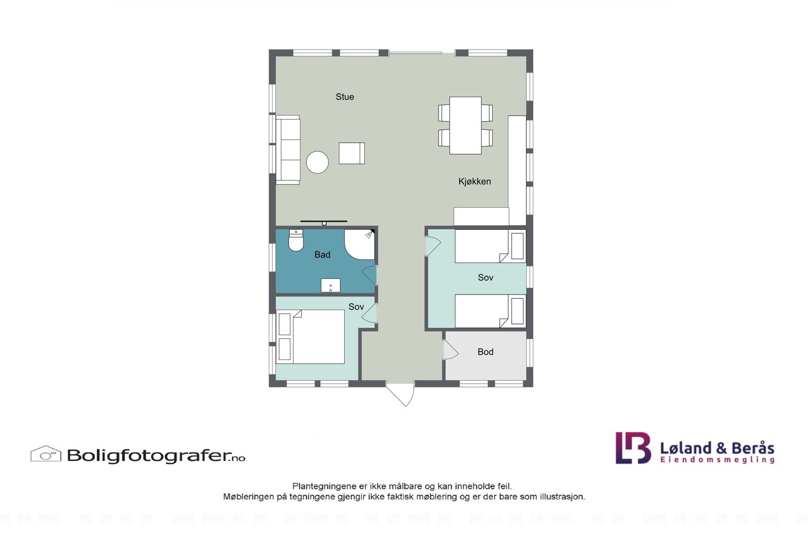 Plantegning 1. etasje. Galleribilde