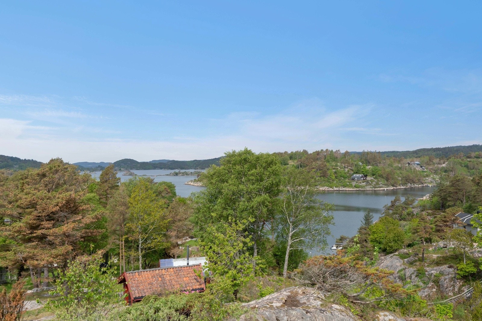 Utsiktspunkt på friområdet med adkomst fra terrassen. Galleribilde