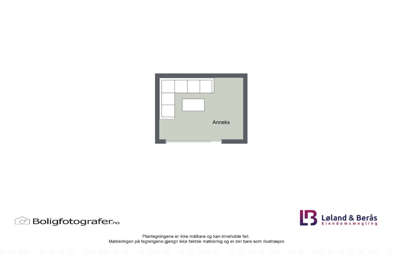 Plantegning utebod.NB! kun godkjent som uisolert utebod. Galleribilde