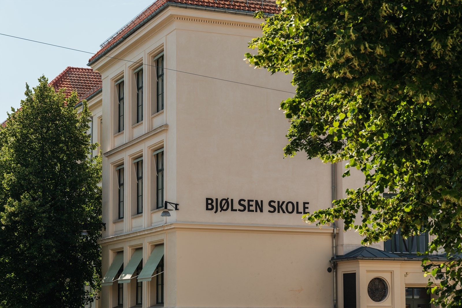 Bjølsen Skole. Galleribilde