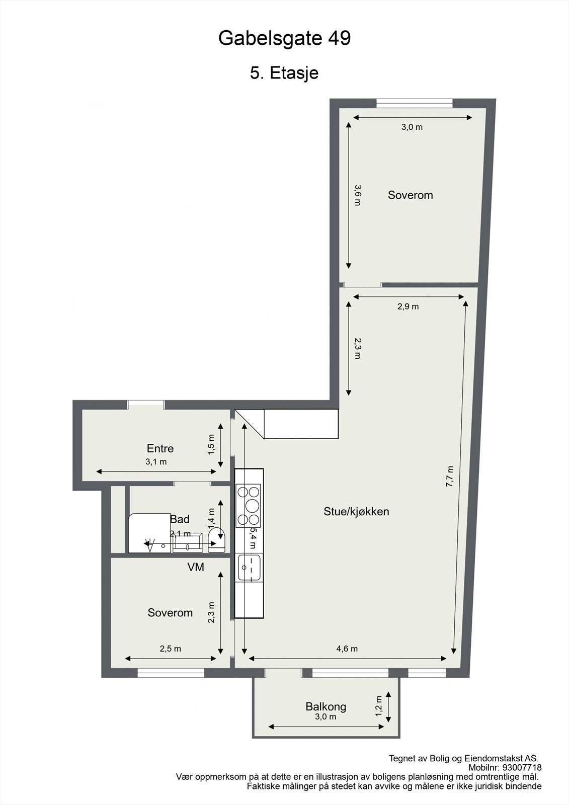 Plantegning. Galleribilde