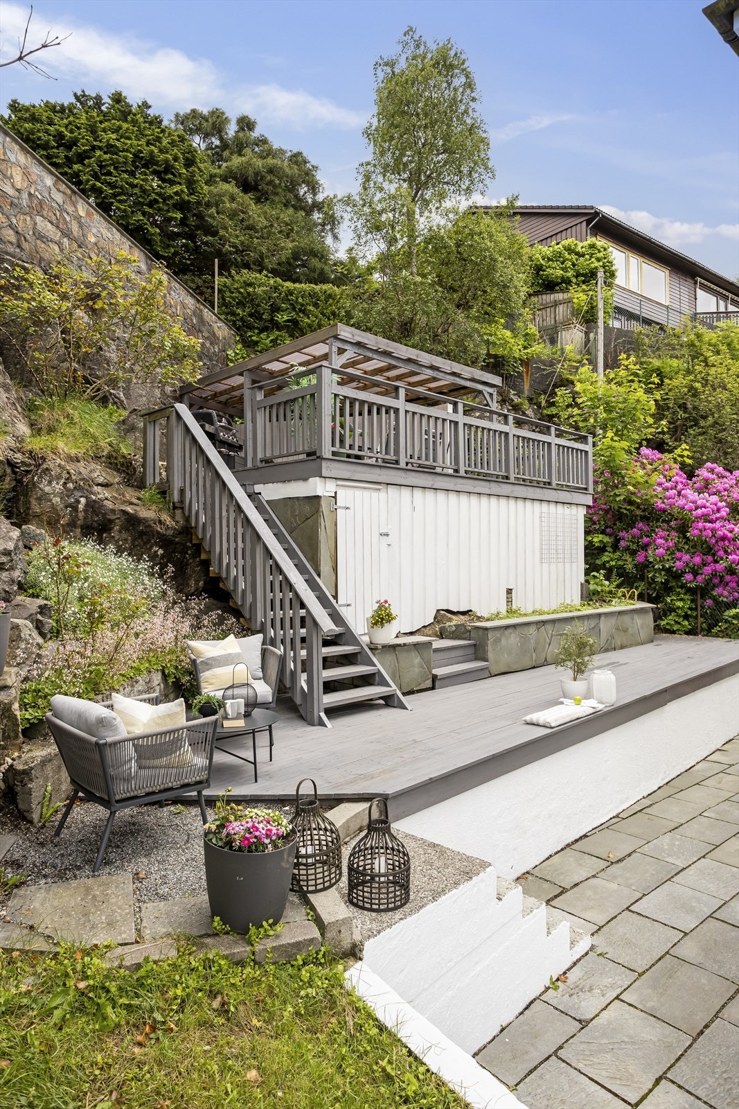 En deilig hage å tilbringe fine sommerdager i. Galleribilde