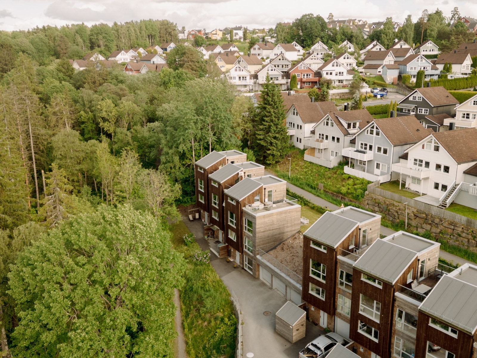 Flott plassering i et etablert boligområde Galleribilde
