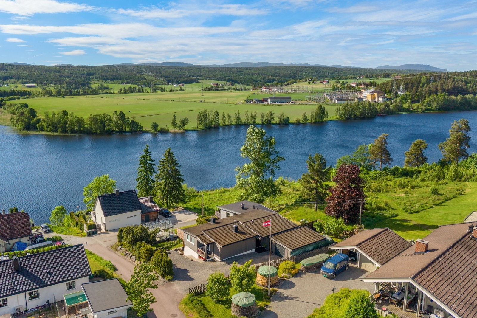 Landlig og fredelig beliggenhet. Galleribilde
