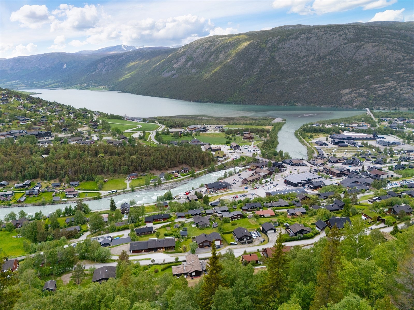 Området byr på flotte turmuligheter. Galleribilde