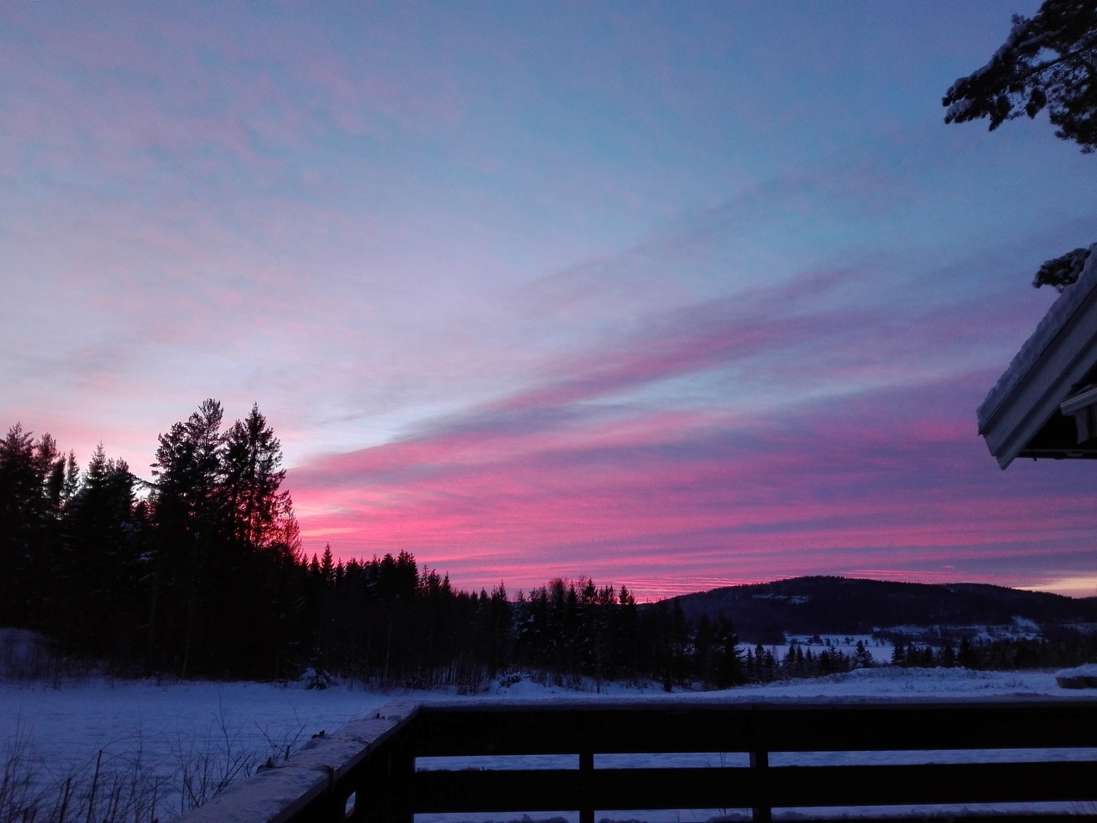 Utsikt fra verandaen Galleribilde
