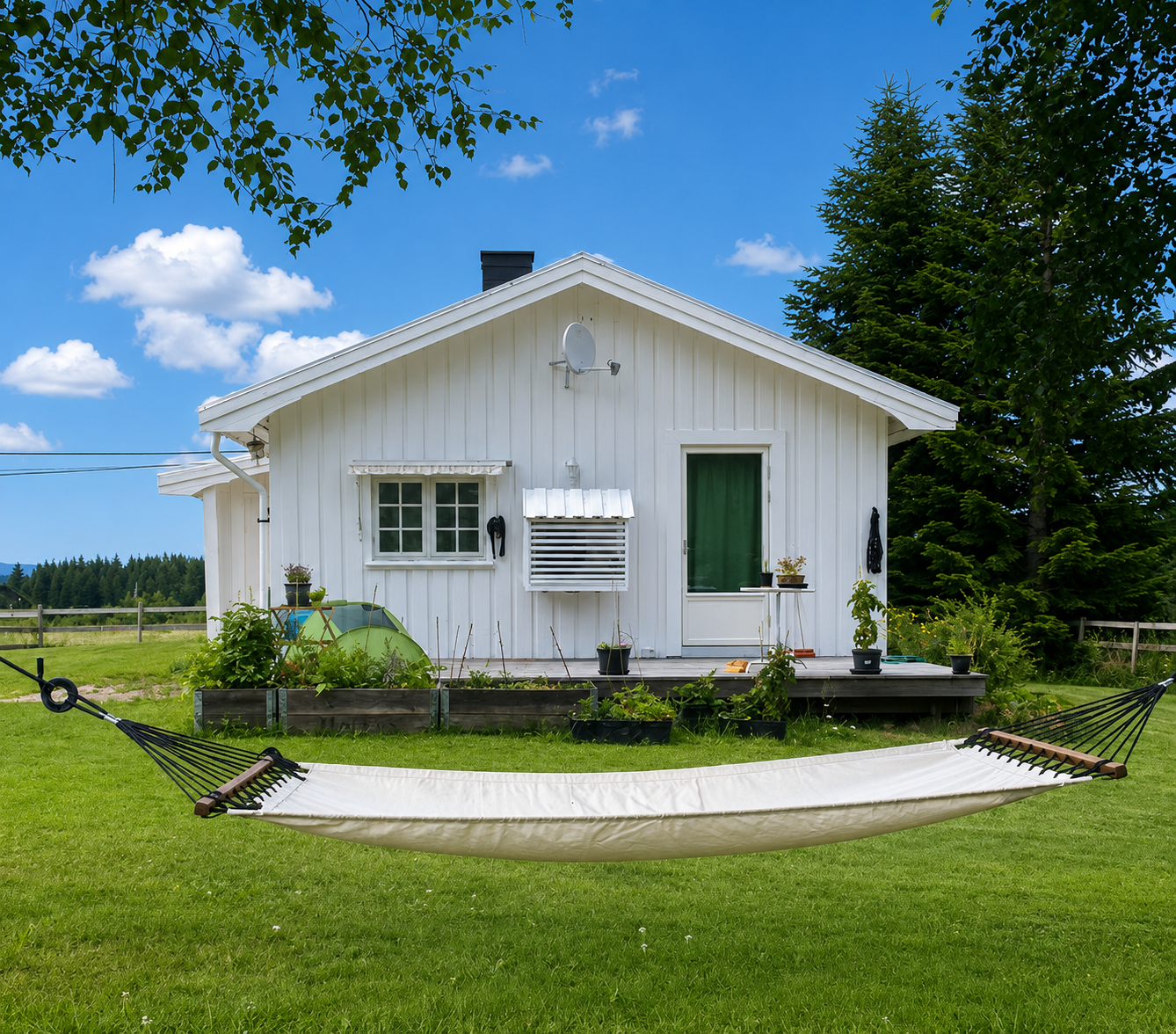 Kårboligen (nr. 22) er en separat enebolig på ett plan, bygget i 1977. Galleribilde