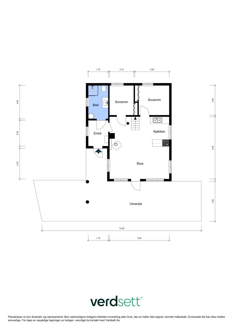 - Plantegning - Galleribilde