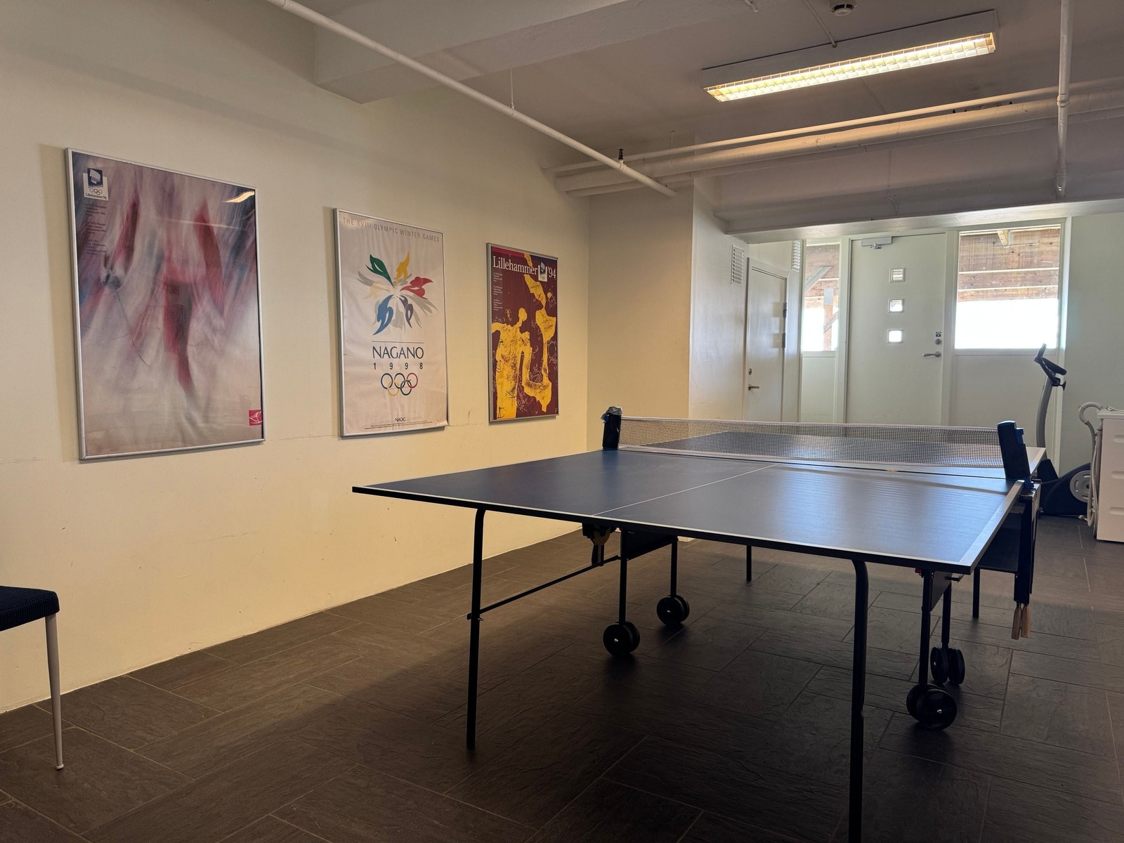 Bordtennisrom Galleribilde