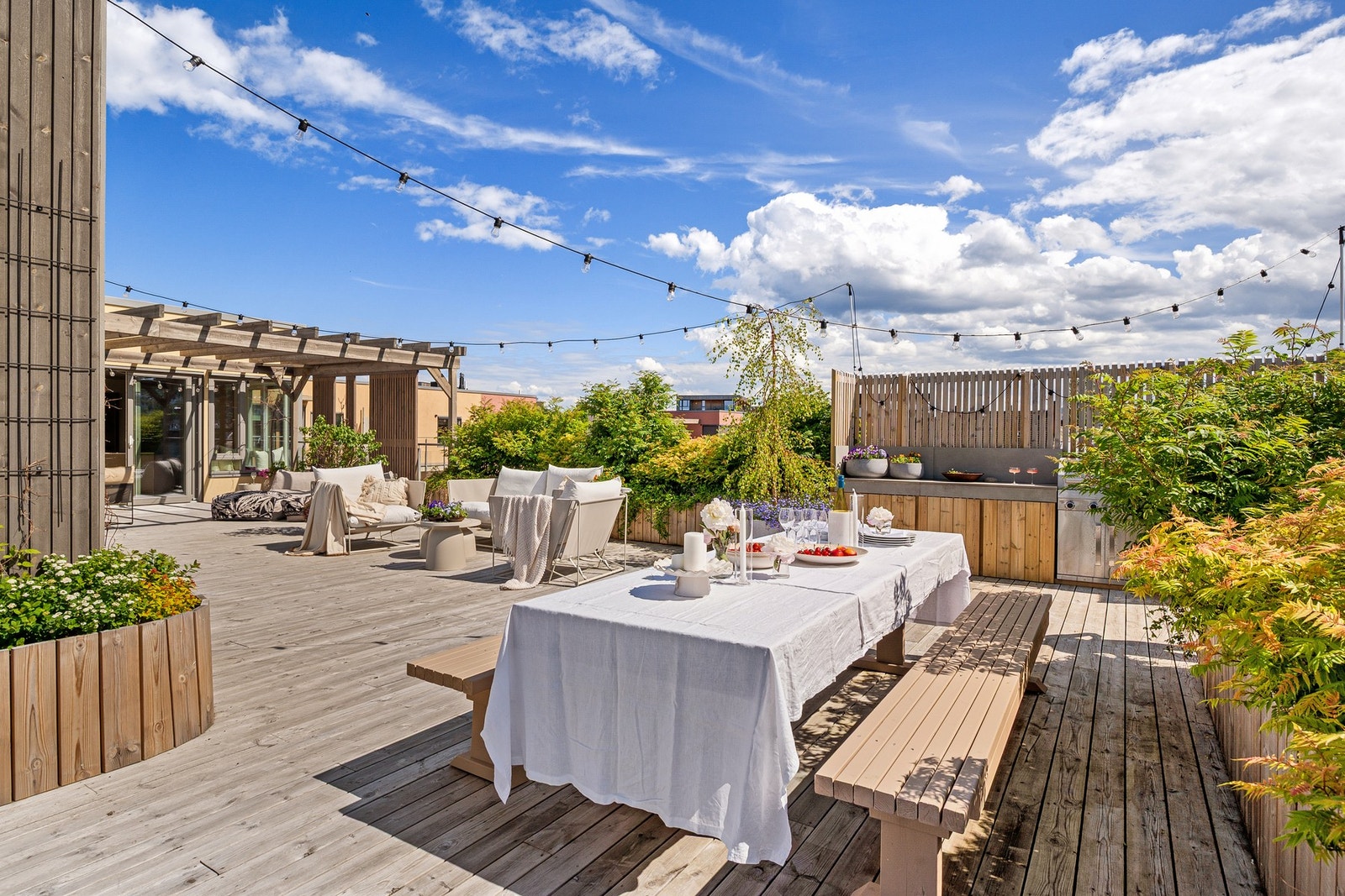 Toppleiligheten i Stjørdalsveien 3 F på Lilleby er en unik leilighet i Trondheim. Galleribilde