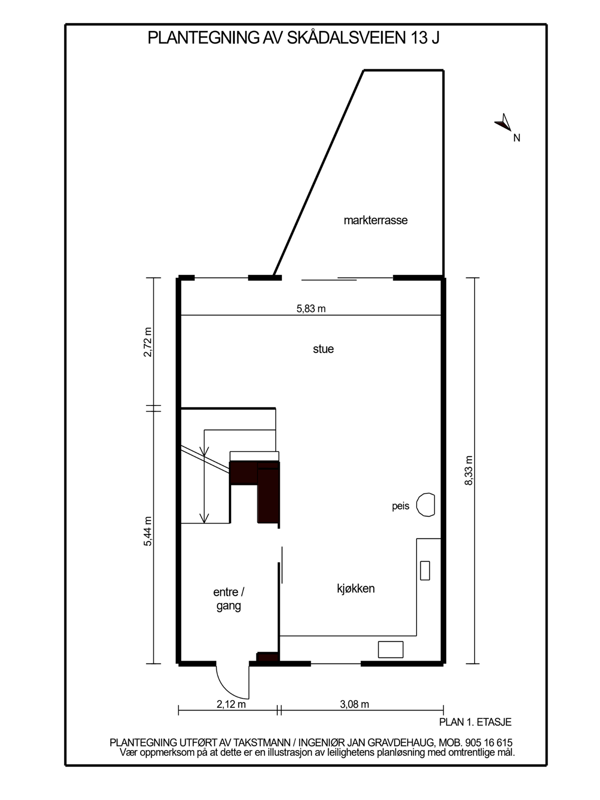 1. etasje. Galleribilde