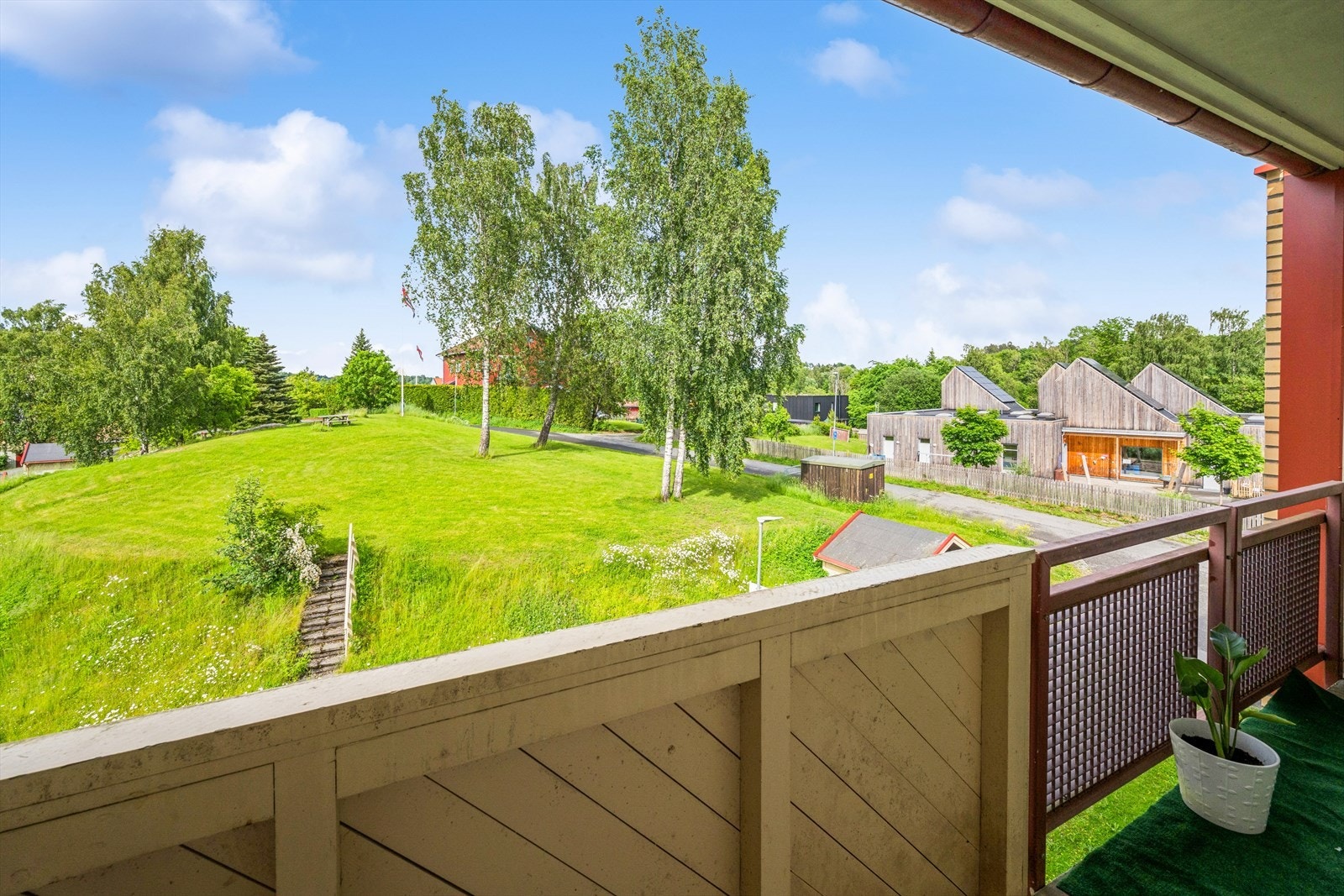 Utsikt mot naturlige omgivelser Galleribilde