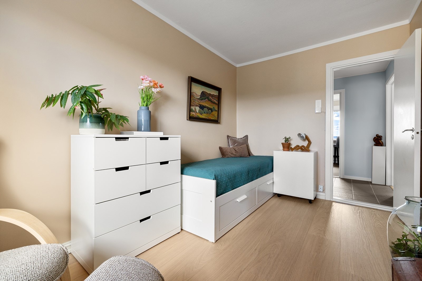 Rommet egner seg godt som barnerom, gjesterom eller kontor. Galleribilde