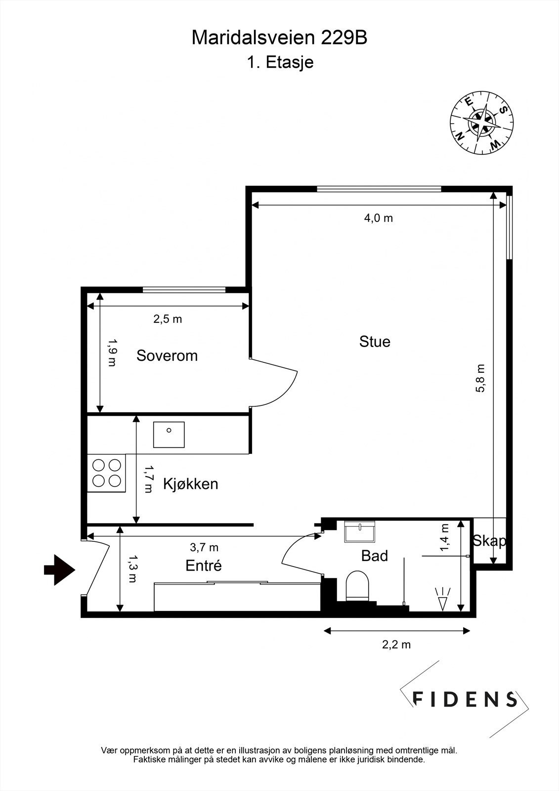 Planløsning. Galleribilde