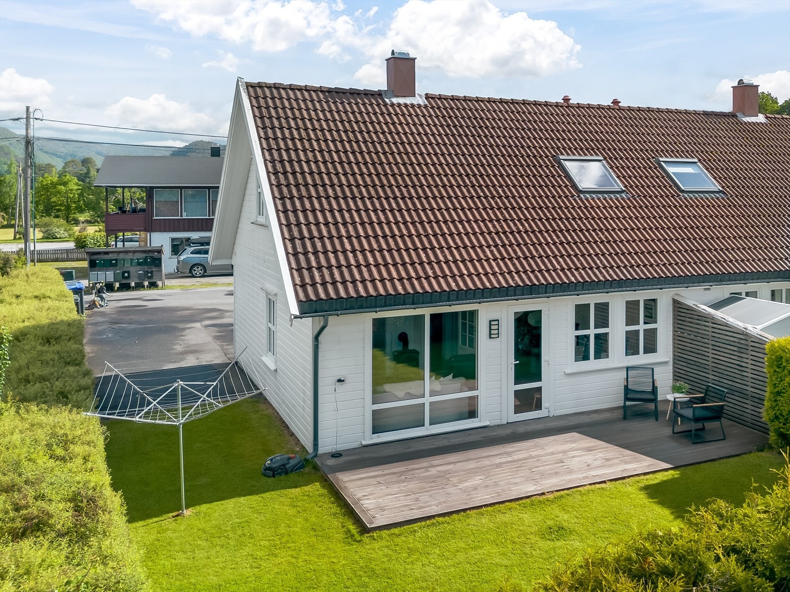 Marius Kjørkleiv ønsker velkommen til Lunden. Foto: Bolio AS Galleribilde
