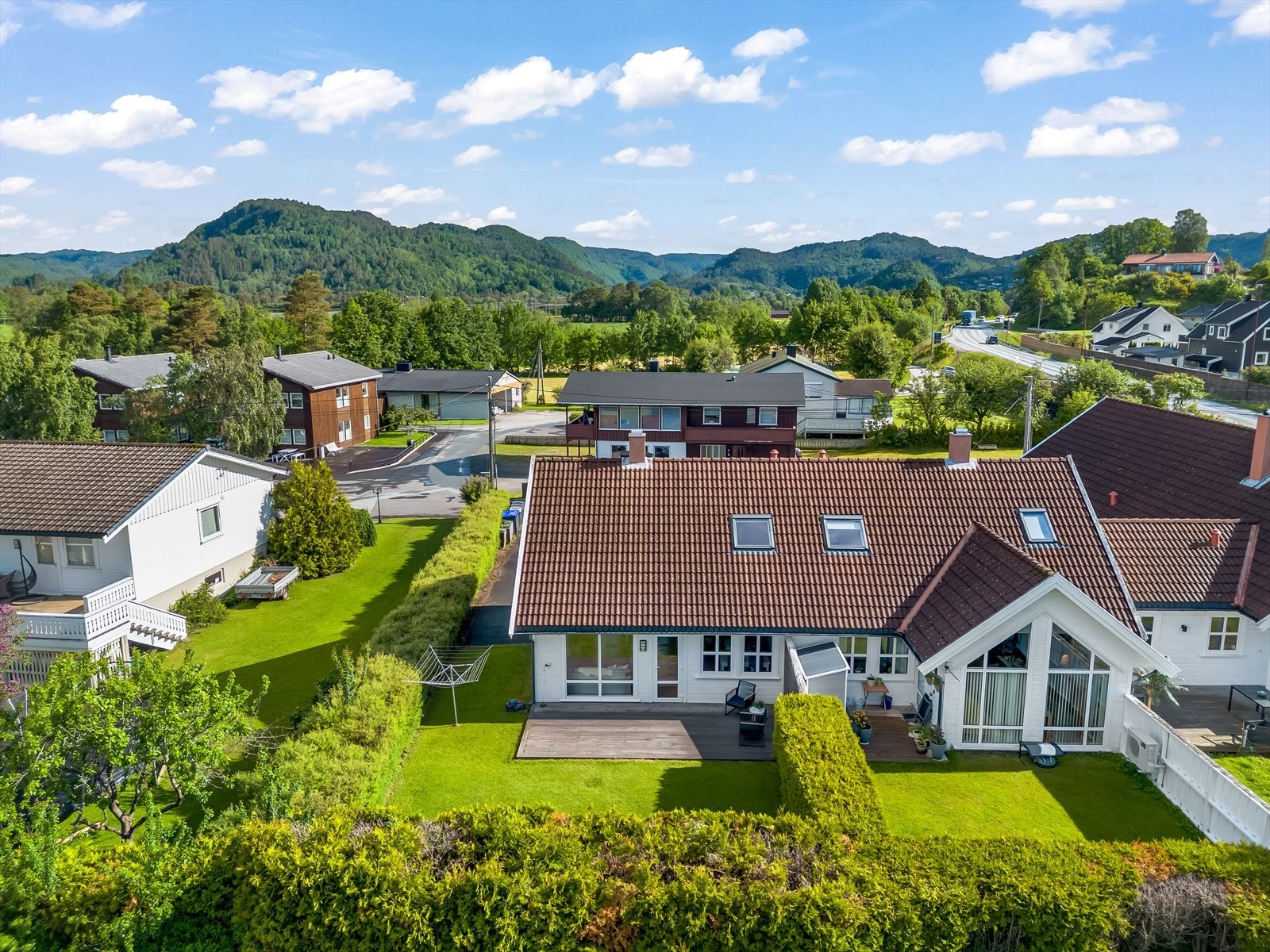 Dronefoto Galleribilde