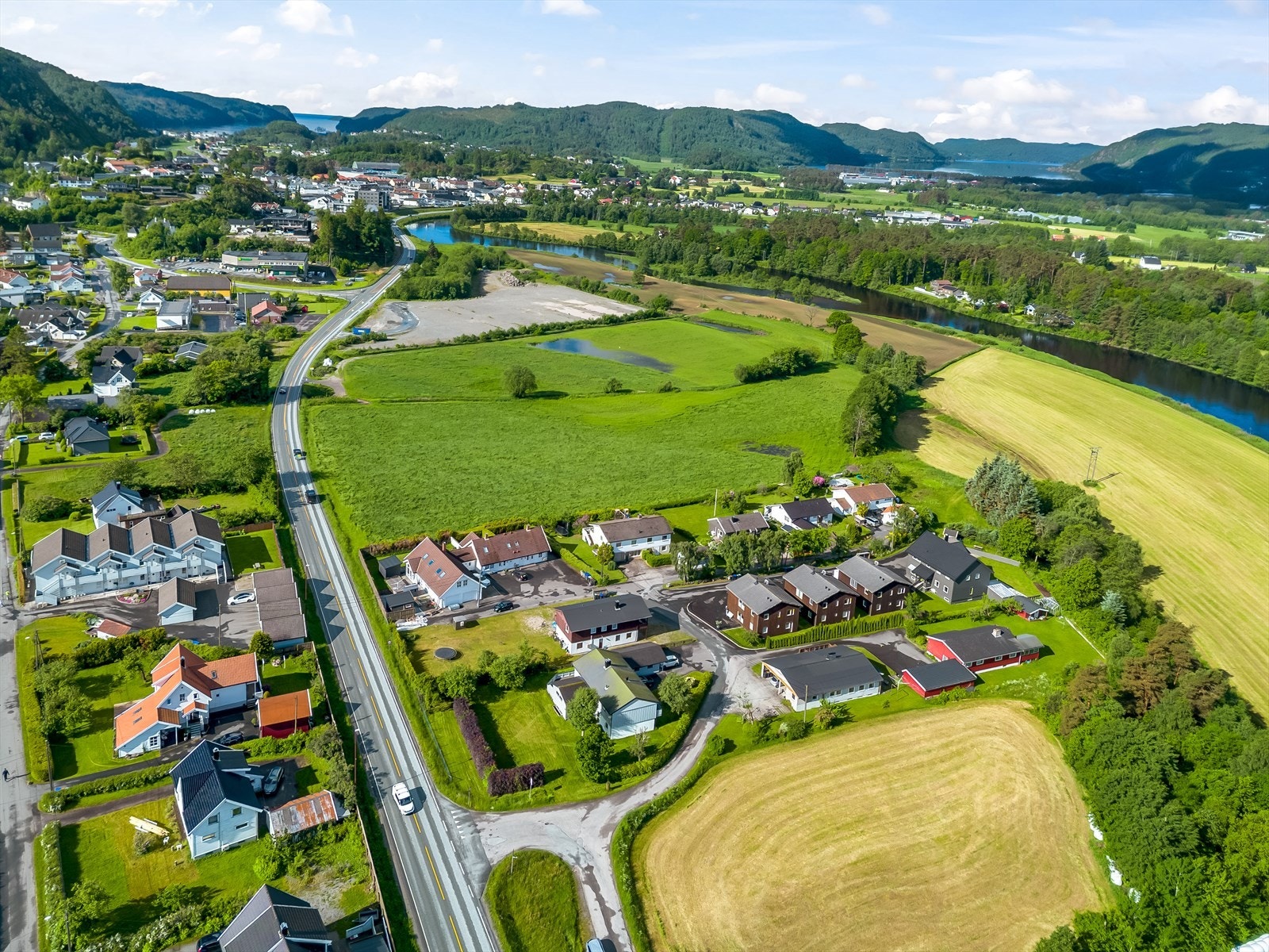Dronefoto Galleribilde