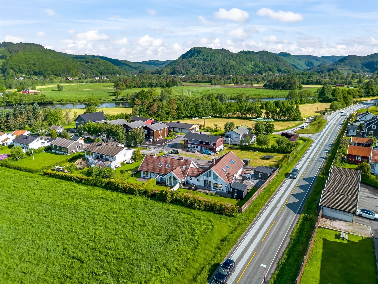 Dronefoto Galleribilde